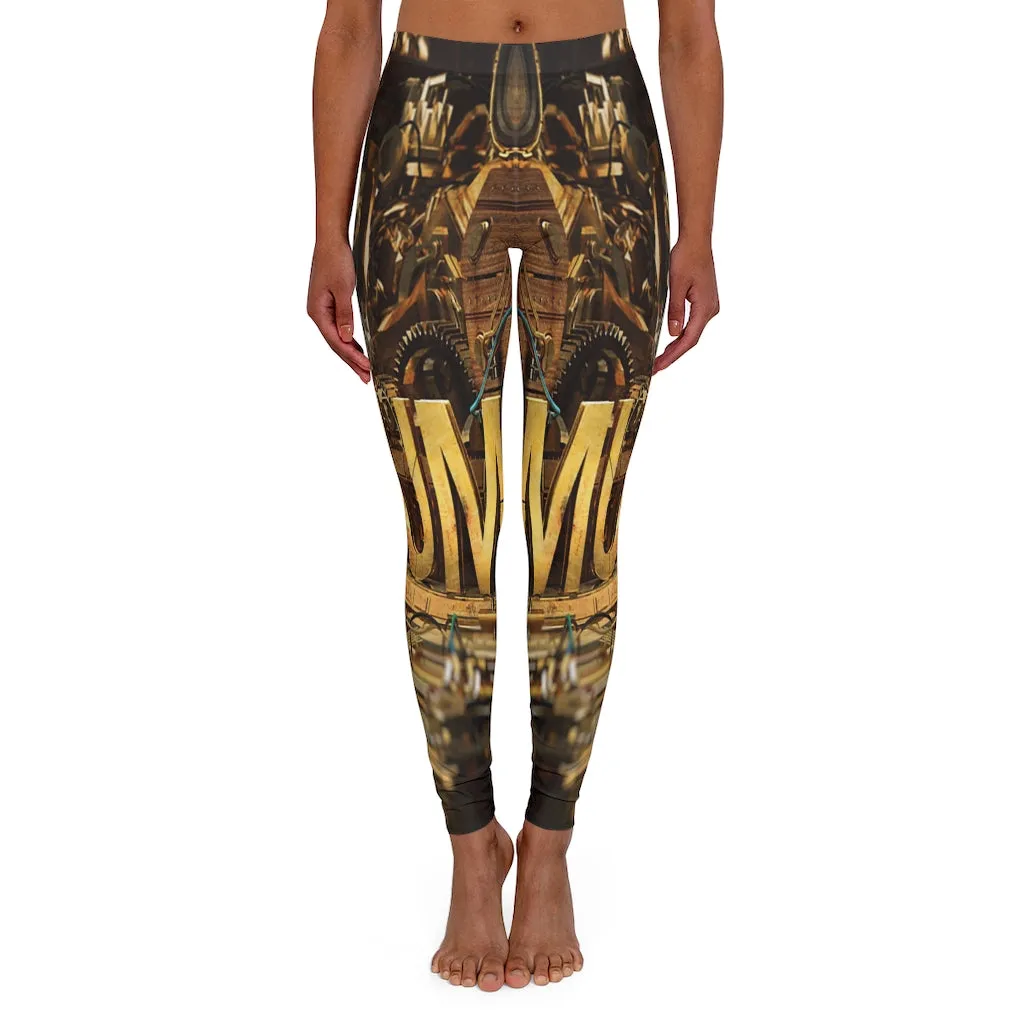 M.U.S.I.C. World HQ Women's Spandex Leggings