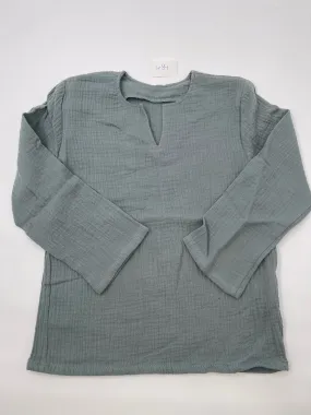 Musselin Langarm-Shirt Mint (484)