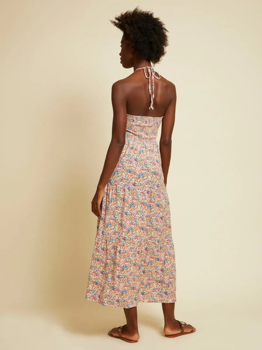 Nation LTD - Kira 70s Maxi Dress in Flower Power