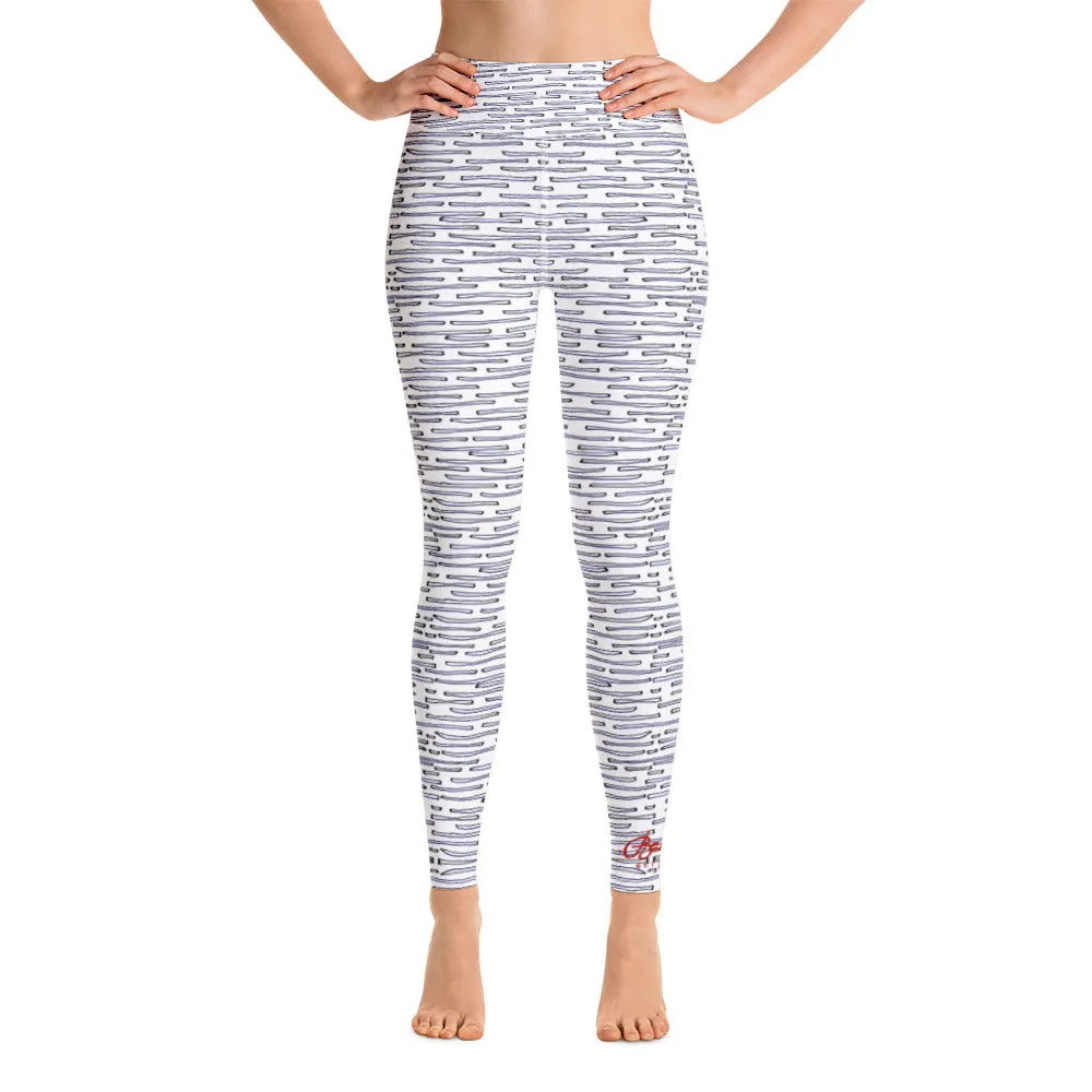 Nautical Crew Yoga Leggings