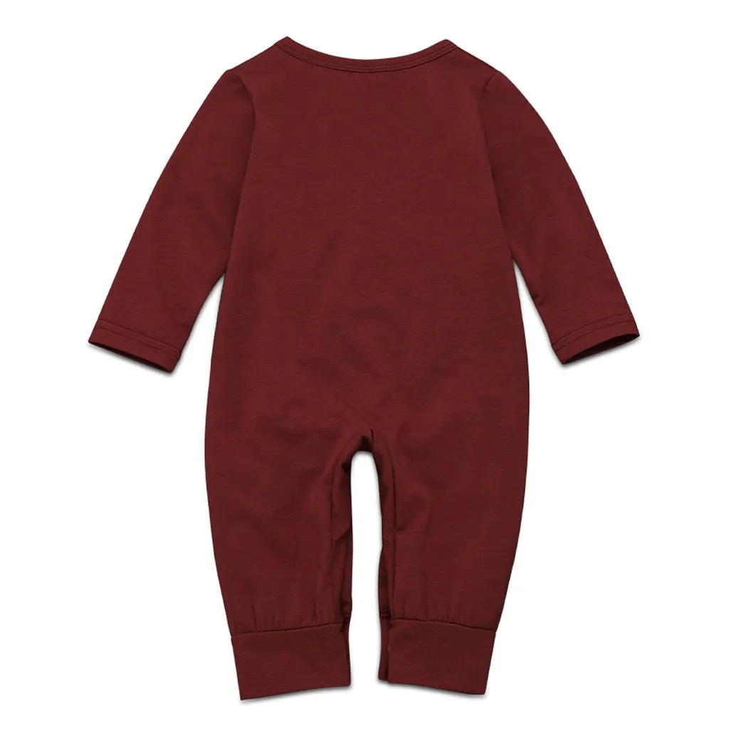 Newborn Overalls Infant Baby Jumpsuit