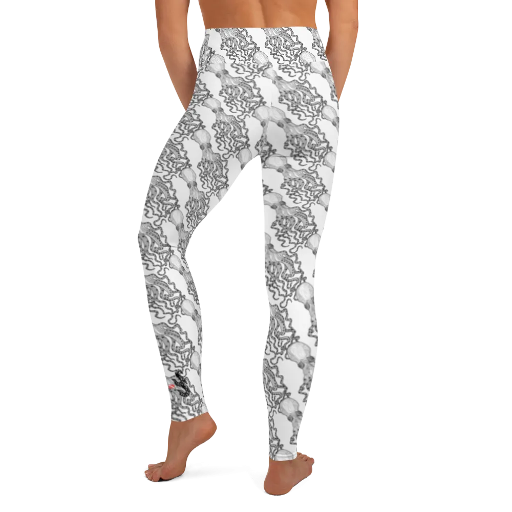 Octopus Sea Leggings - High Waist