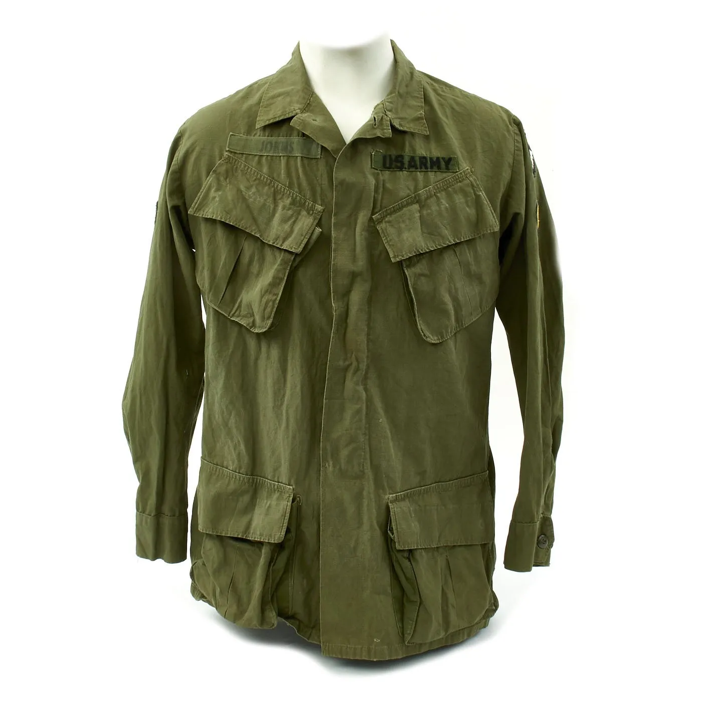 Original U.S. Vietnam War 101st Airborne Jungle Combat Jacket Grouping