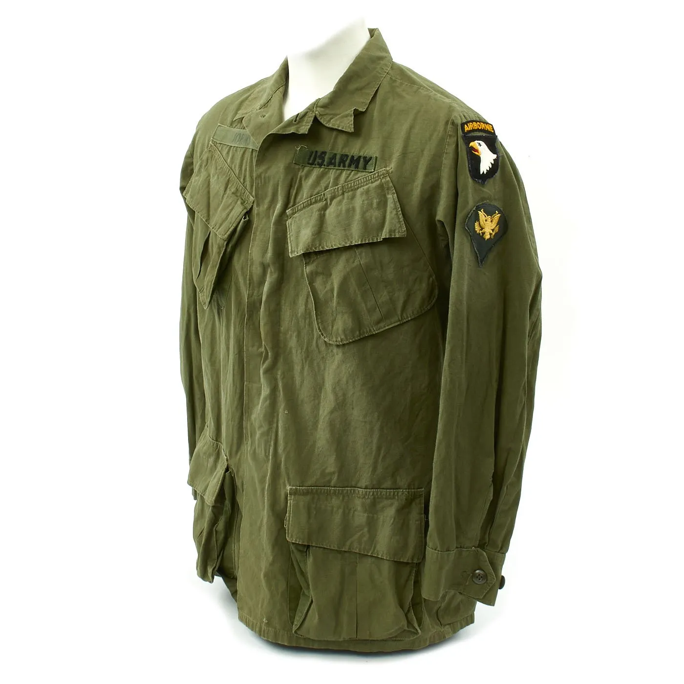 Original U.S. Vietnam War 101st Airborne Jungle Combat Jacket Grouping