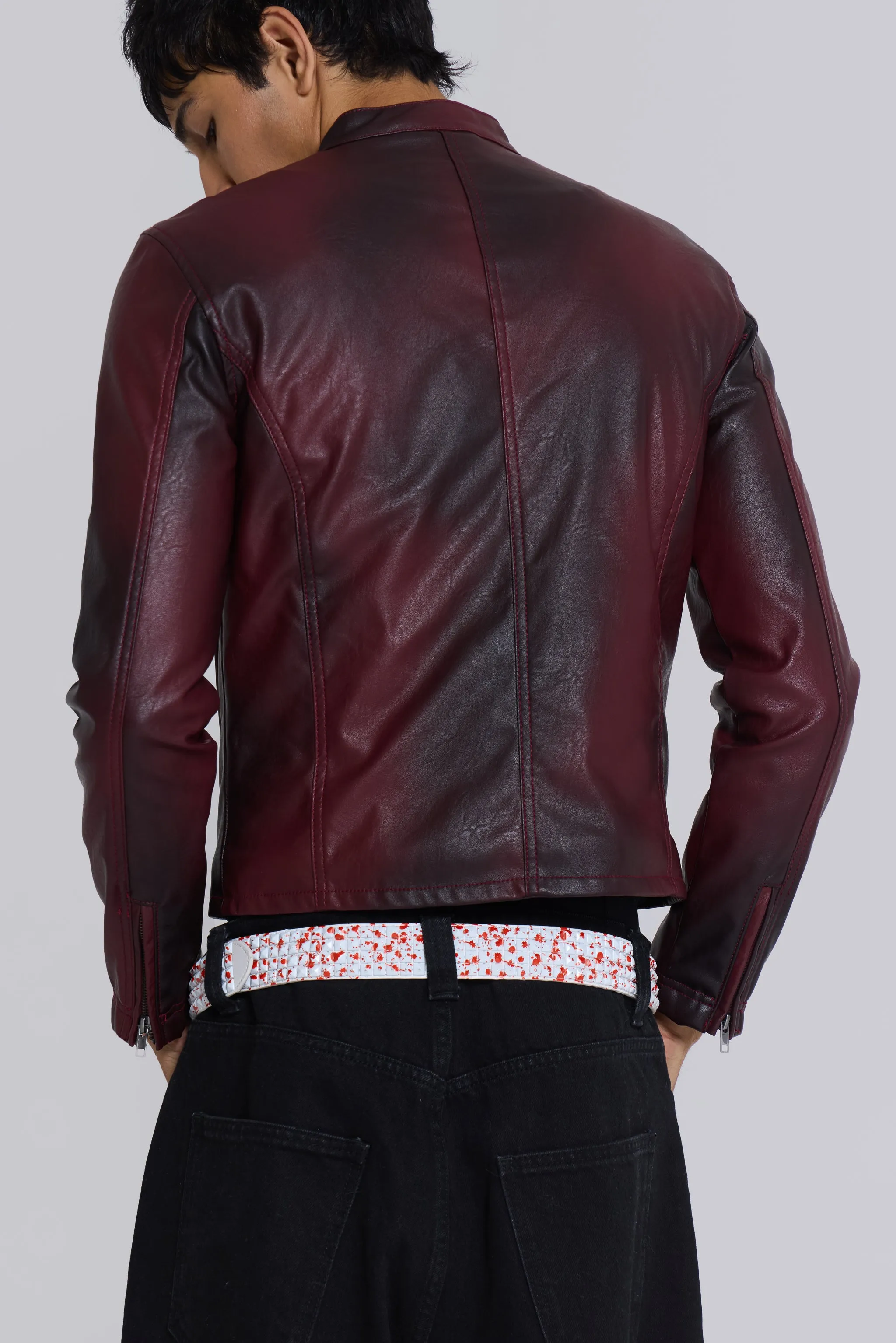 Oxblood Piston Jacket