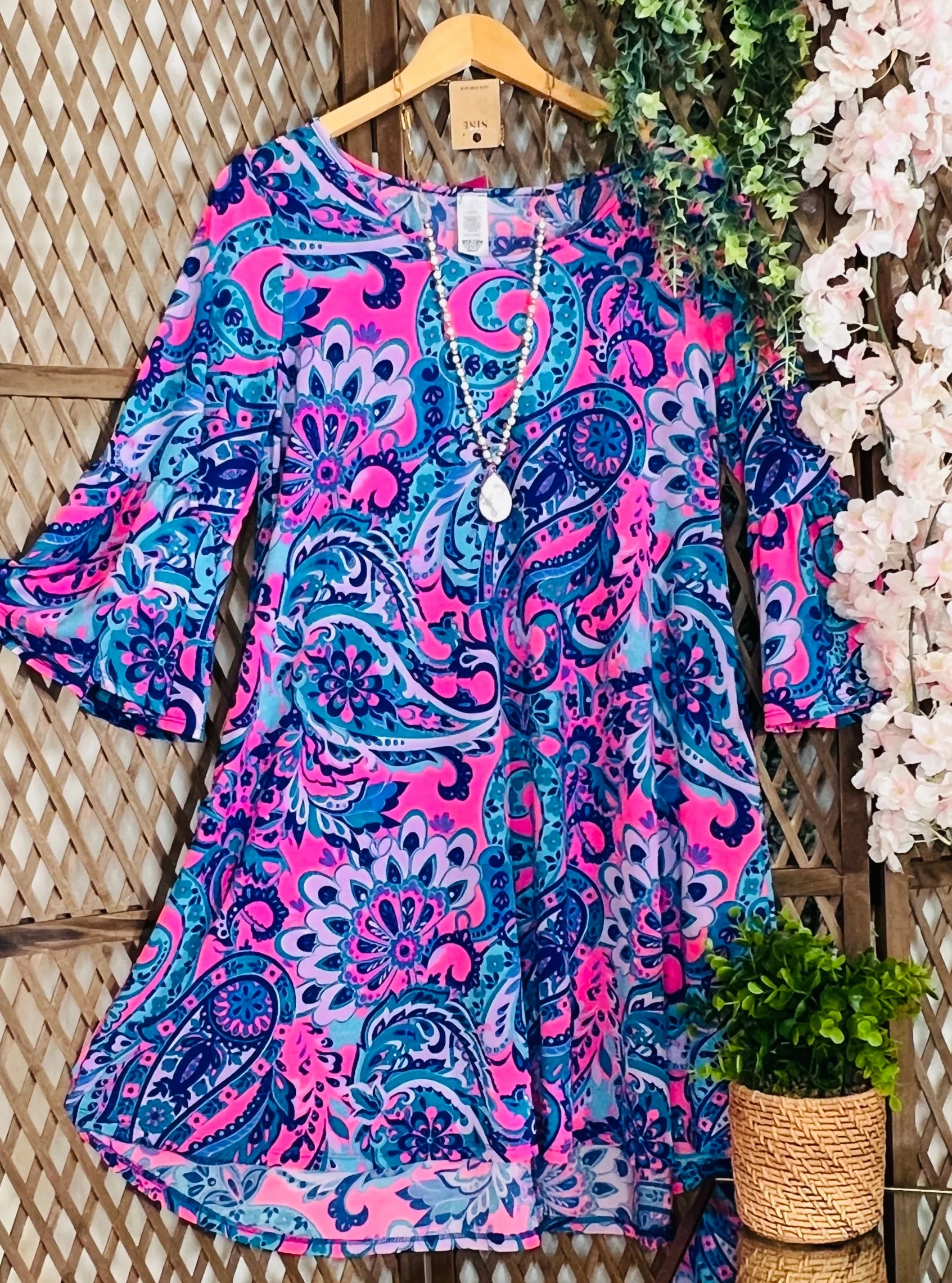 Paisley Swing Dress