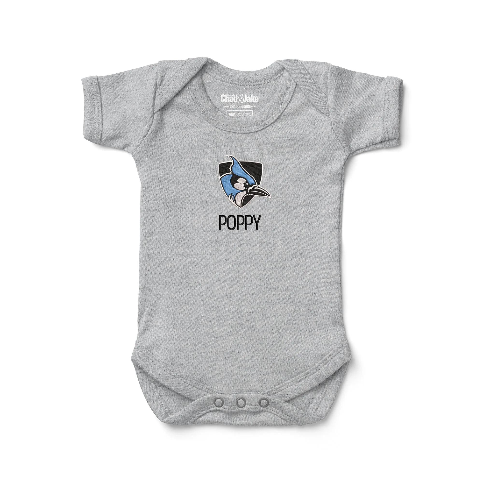 Personalized Johns Hopkins Blue Jays Bodysuit