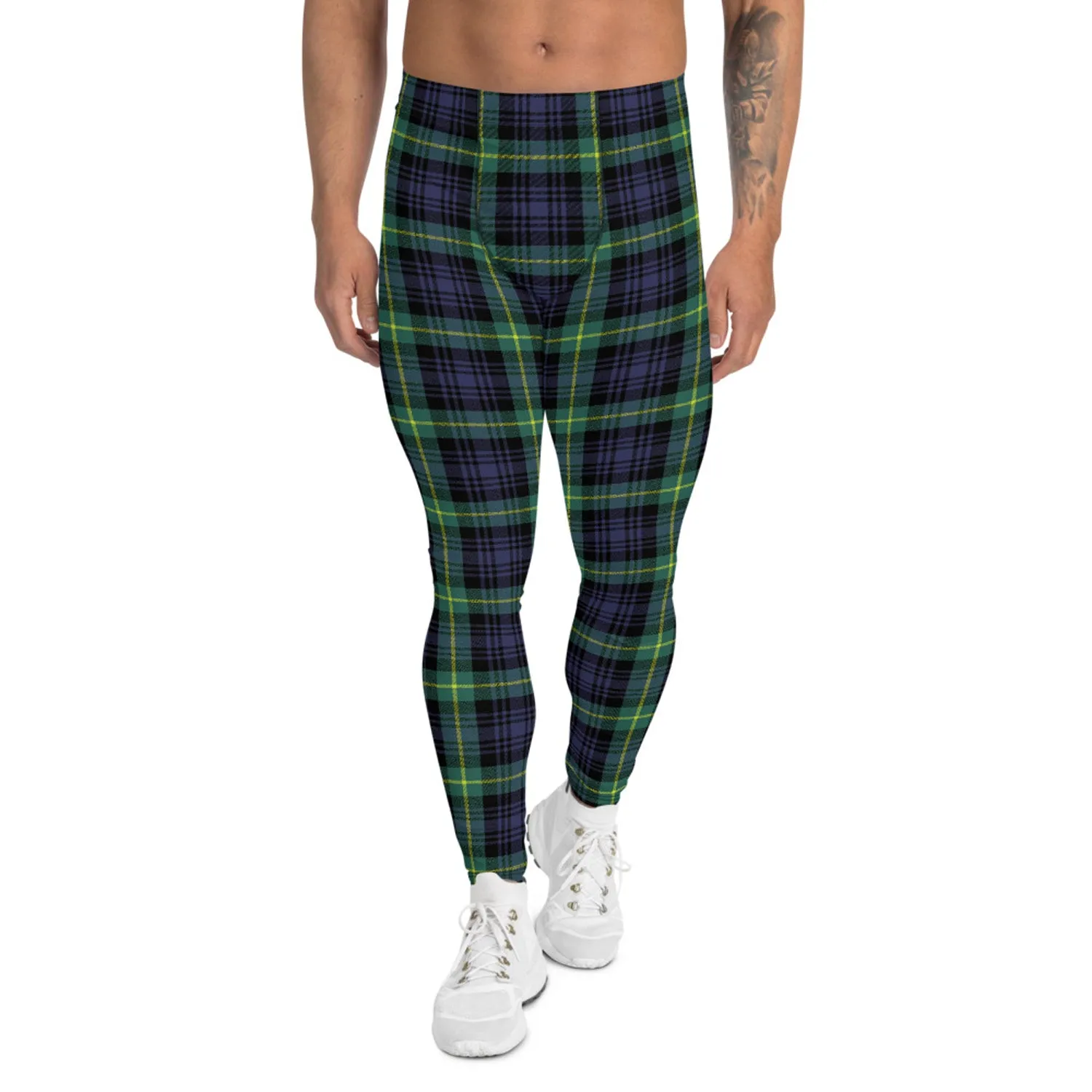 Plaid Tartan Men's Leggings