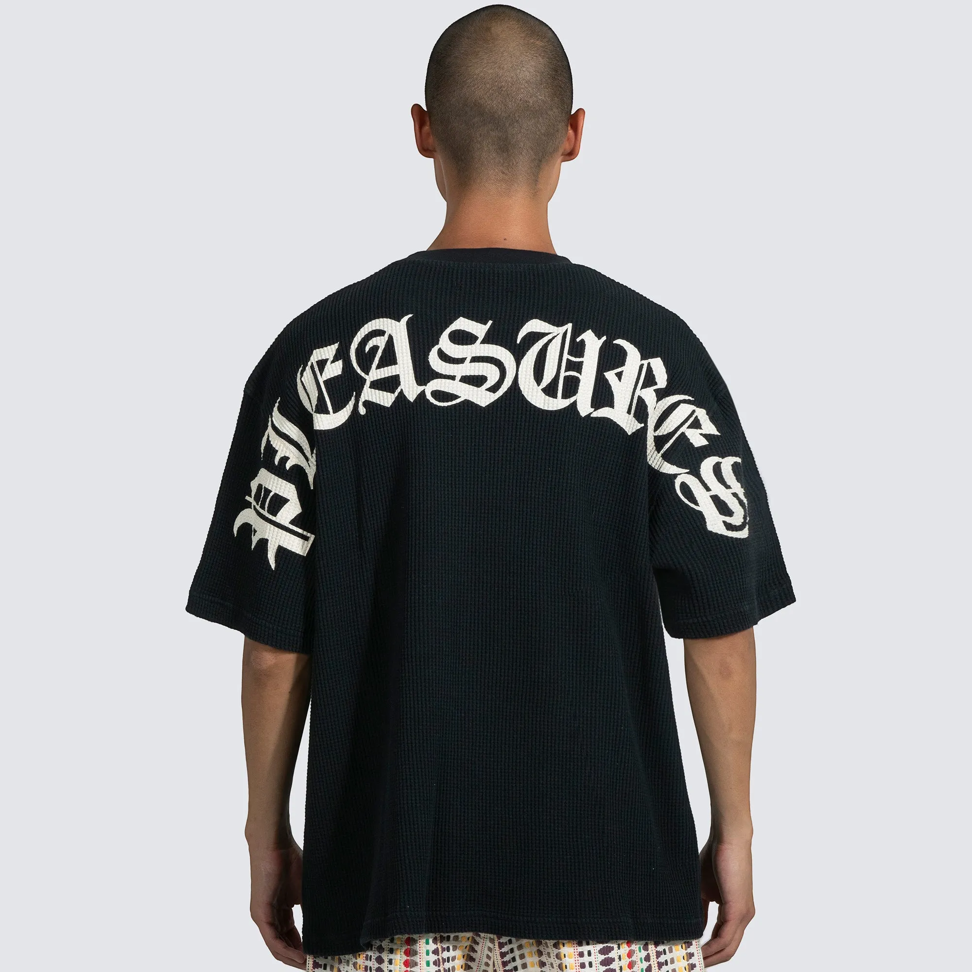 Pleasures Mens Neutral Thermal Tee