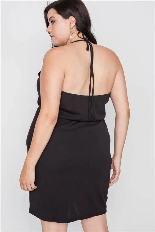 Plus Size Bodycon Mini Dress