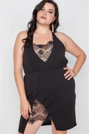 Plus Size Bodycon Mini Dress