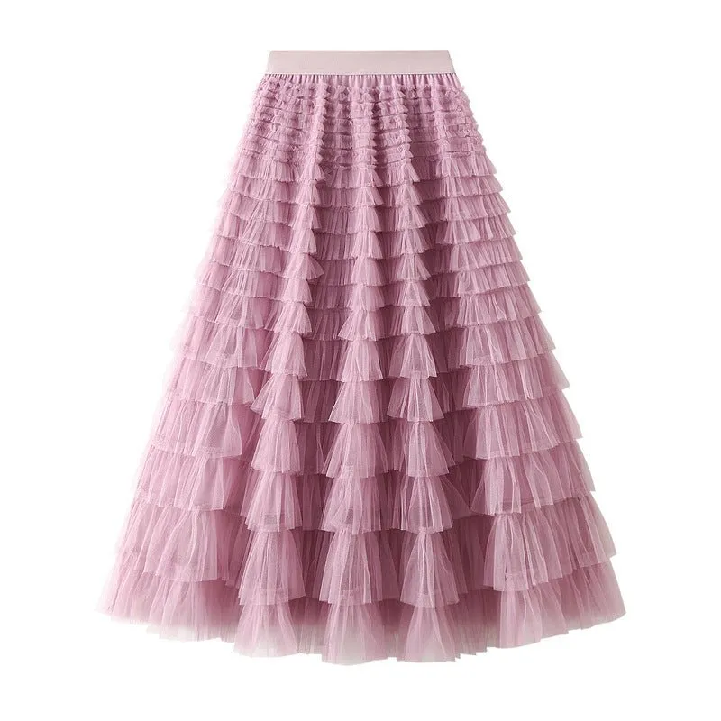 Pre Order:  Jemila Tulle Skirt - @theestylishp