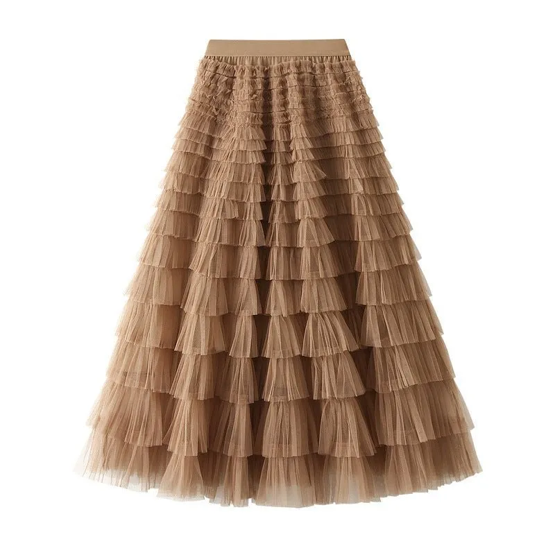 Pre Order:  Jemila Tulle Skirt - @theestylishp