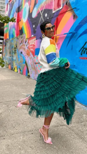 Pre Order:  Jemila Tulle Skirt - @theestylishp