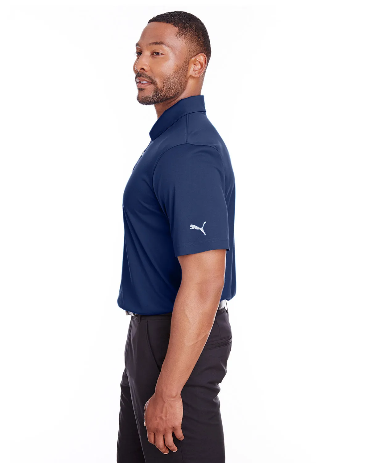 Puma Golf Men's Icon Golf Polo, Peacoat