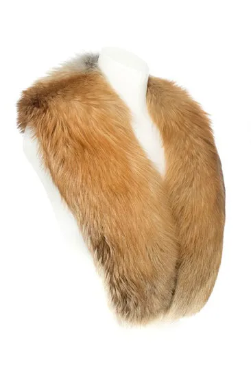 Red Fox Fur Collar