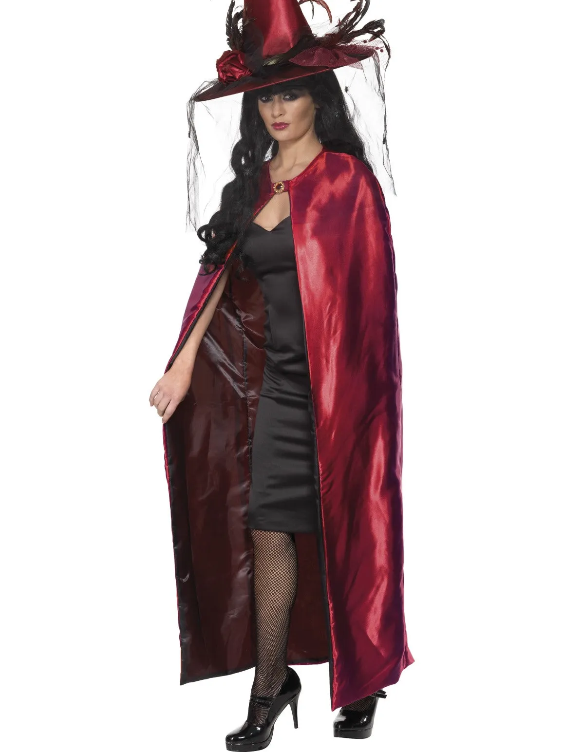 Red Reversible Cape