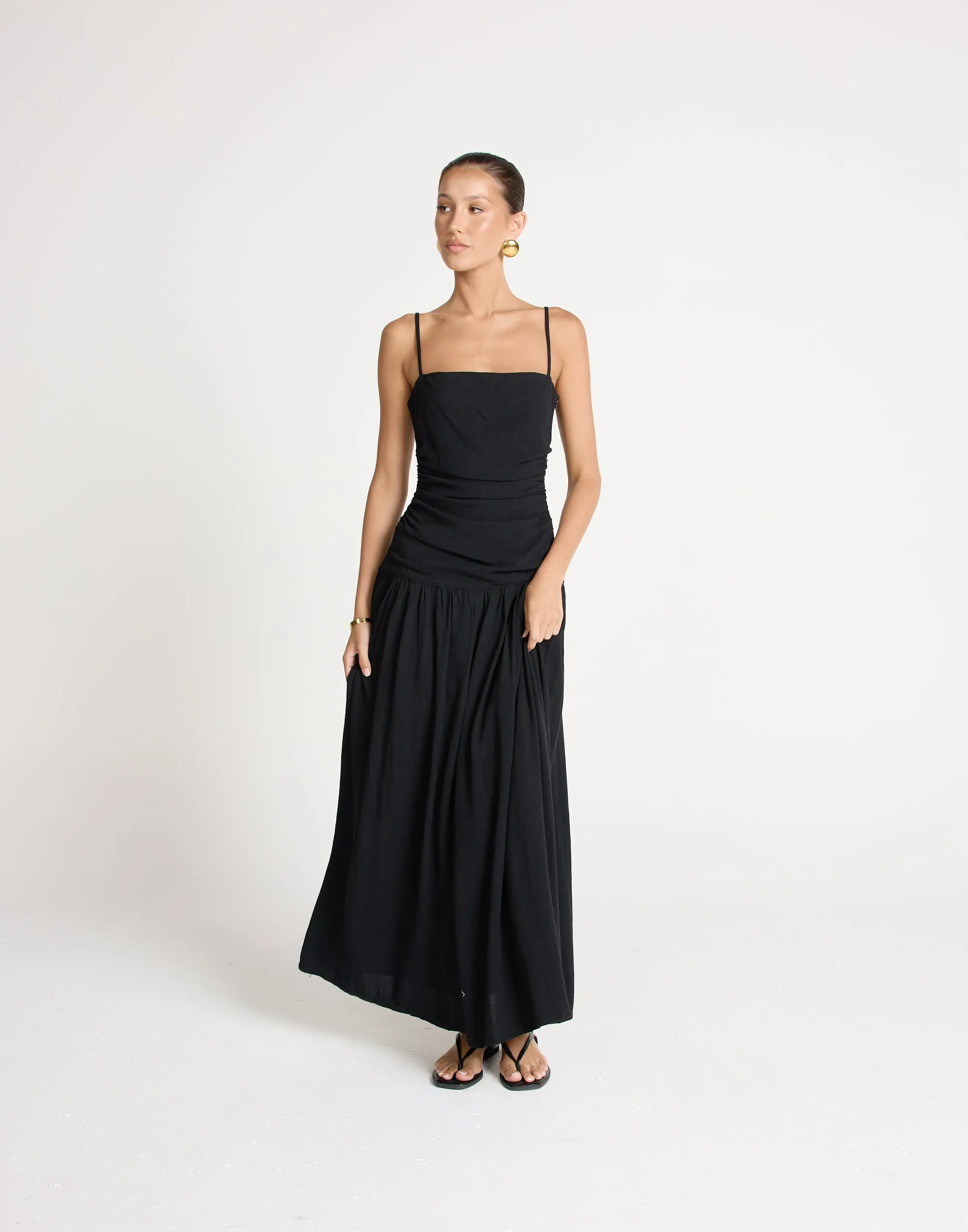 Reese Maxi Dress (Black)