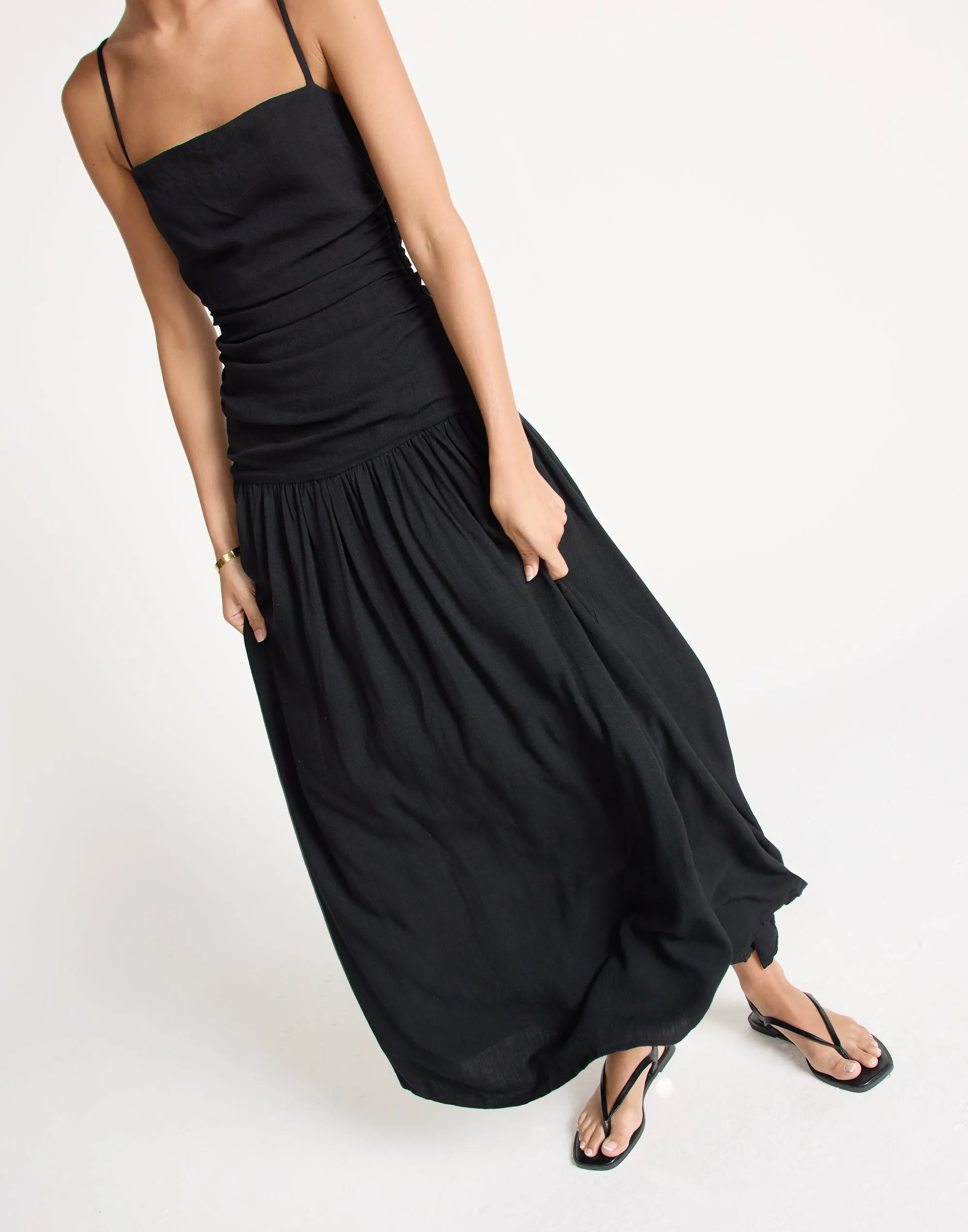 Reese Maxi Dress (Black)