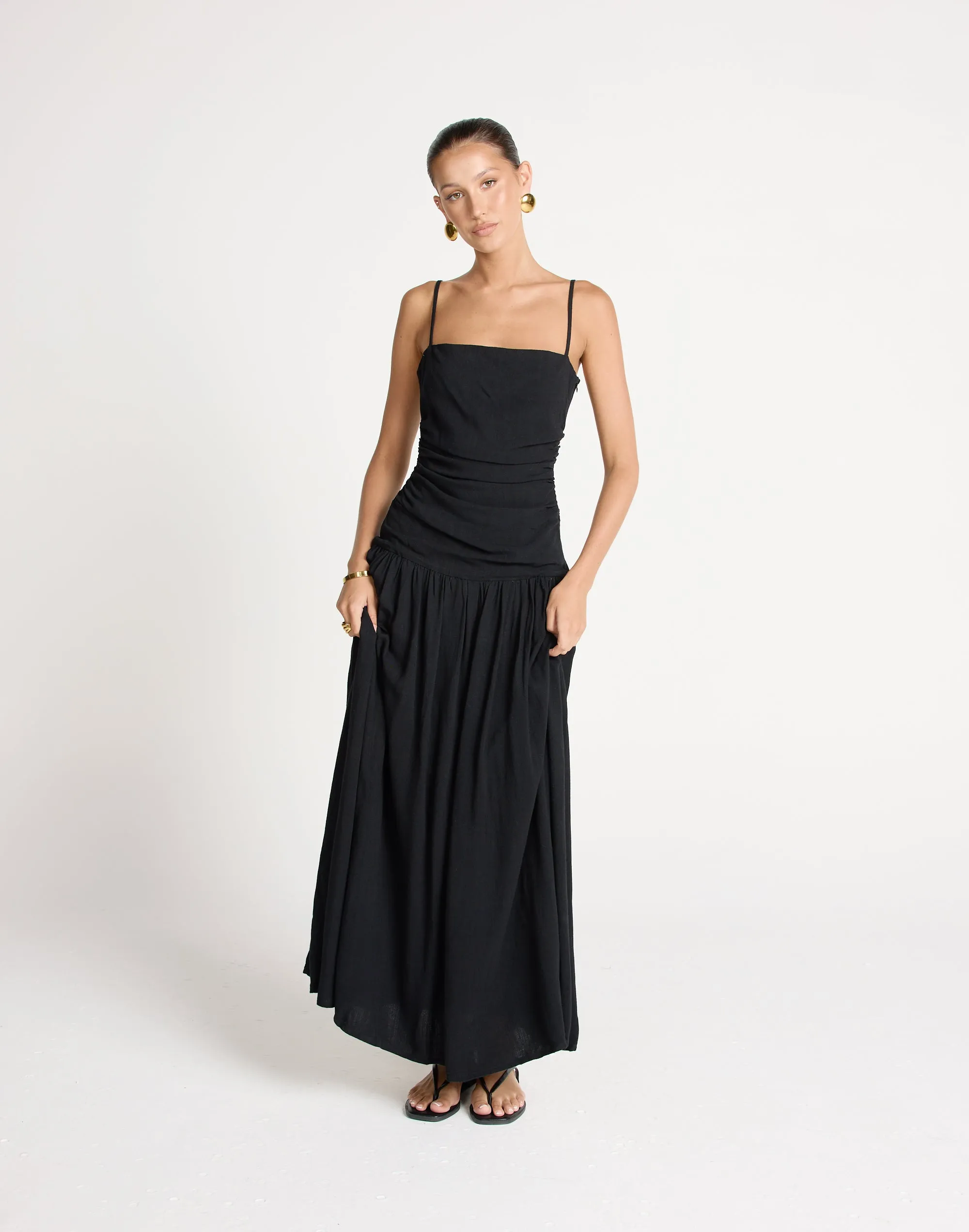 Reese Maxi Dress (Black)