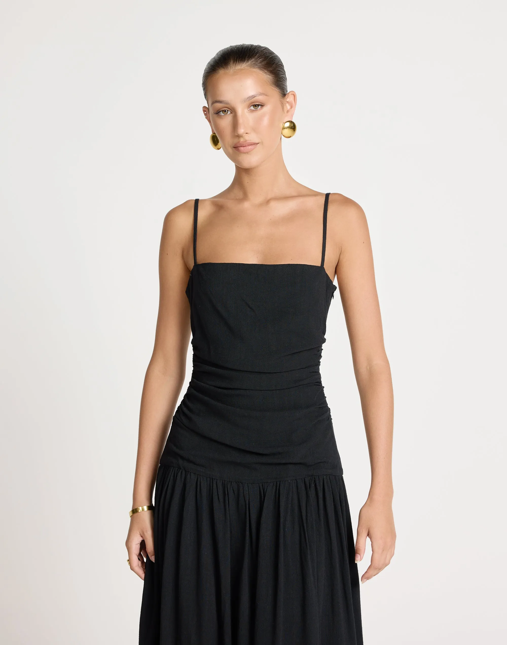 Reese Maxi Dress (Black)