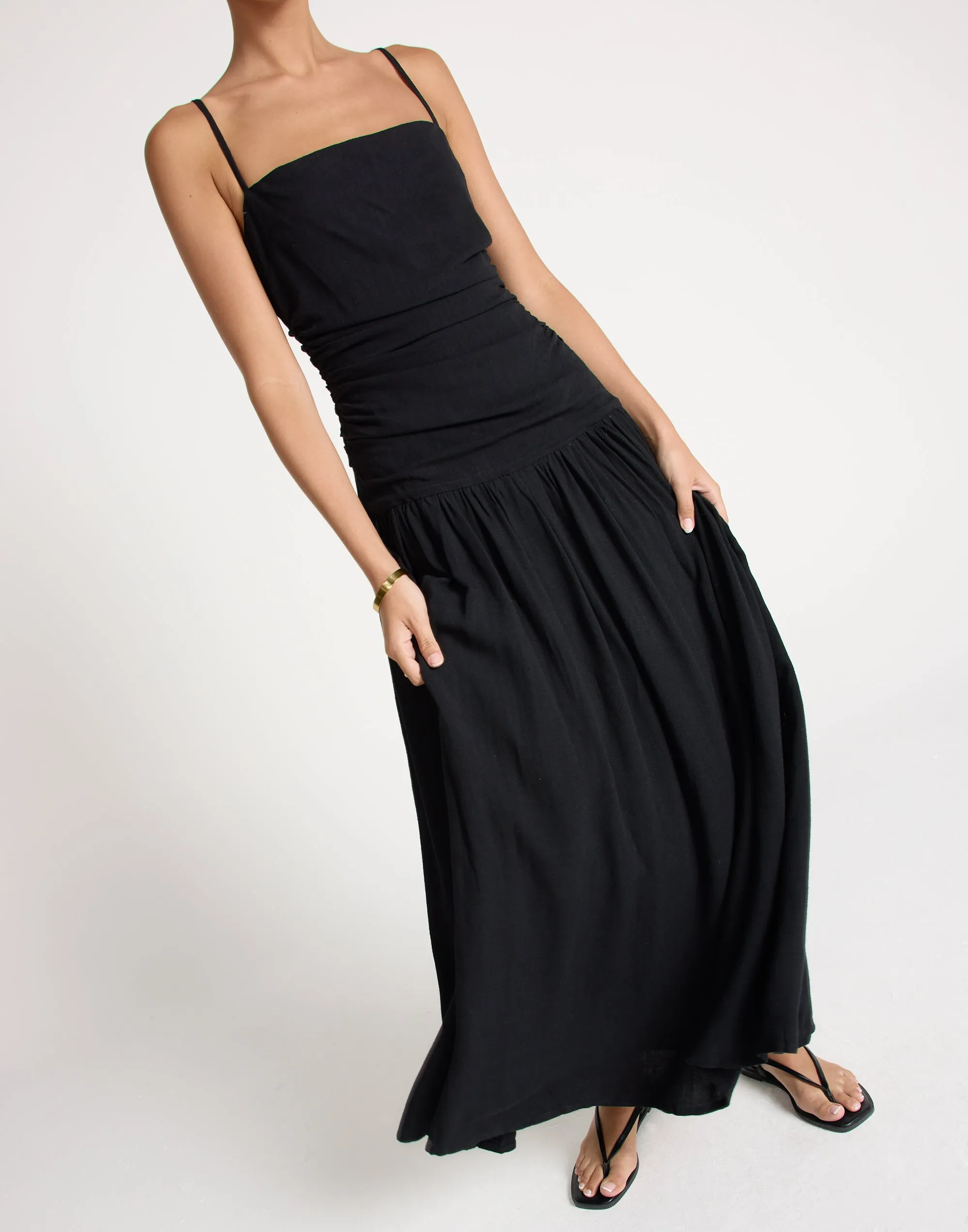 Reese Maxi Dress (Black)