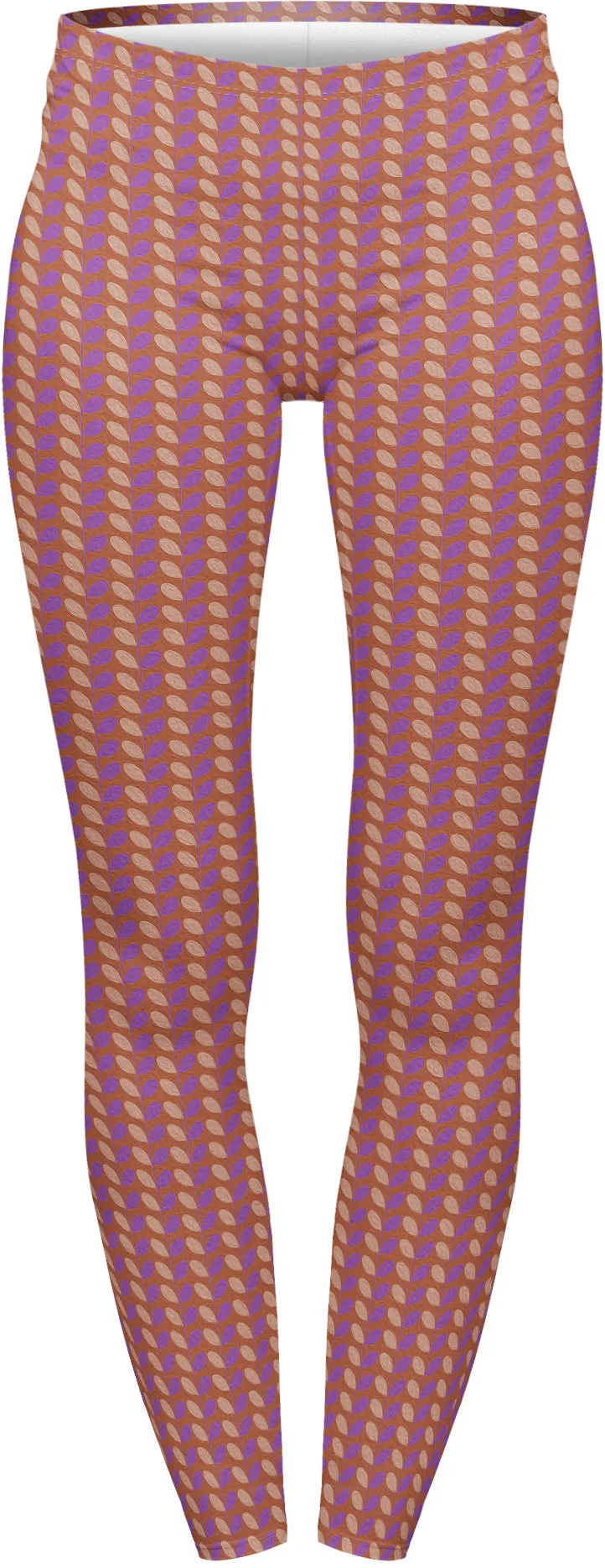 Regular Leggings (8-12 UK Size) - Vines