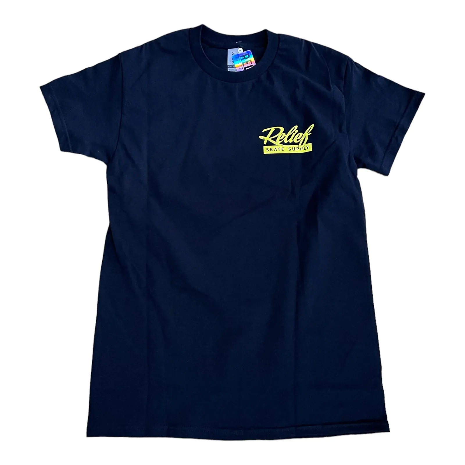 Relief Sardine Can T Shirt Black