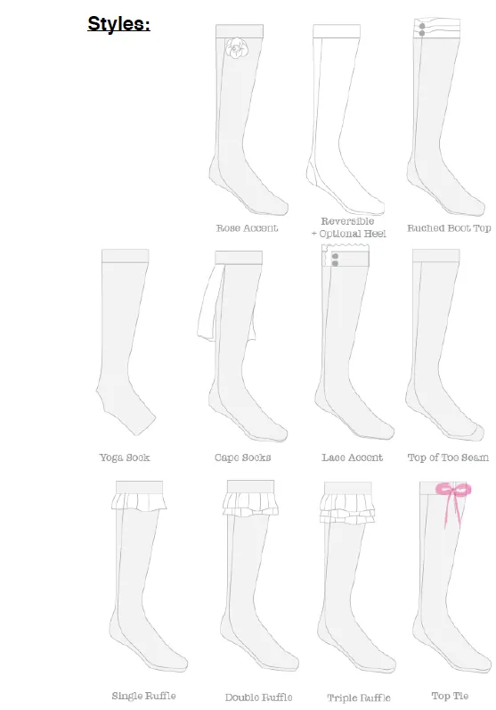 *Retirement SALE * Ladies' Knockout Socks - Dressy Socks