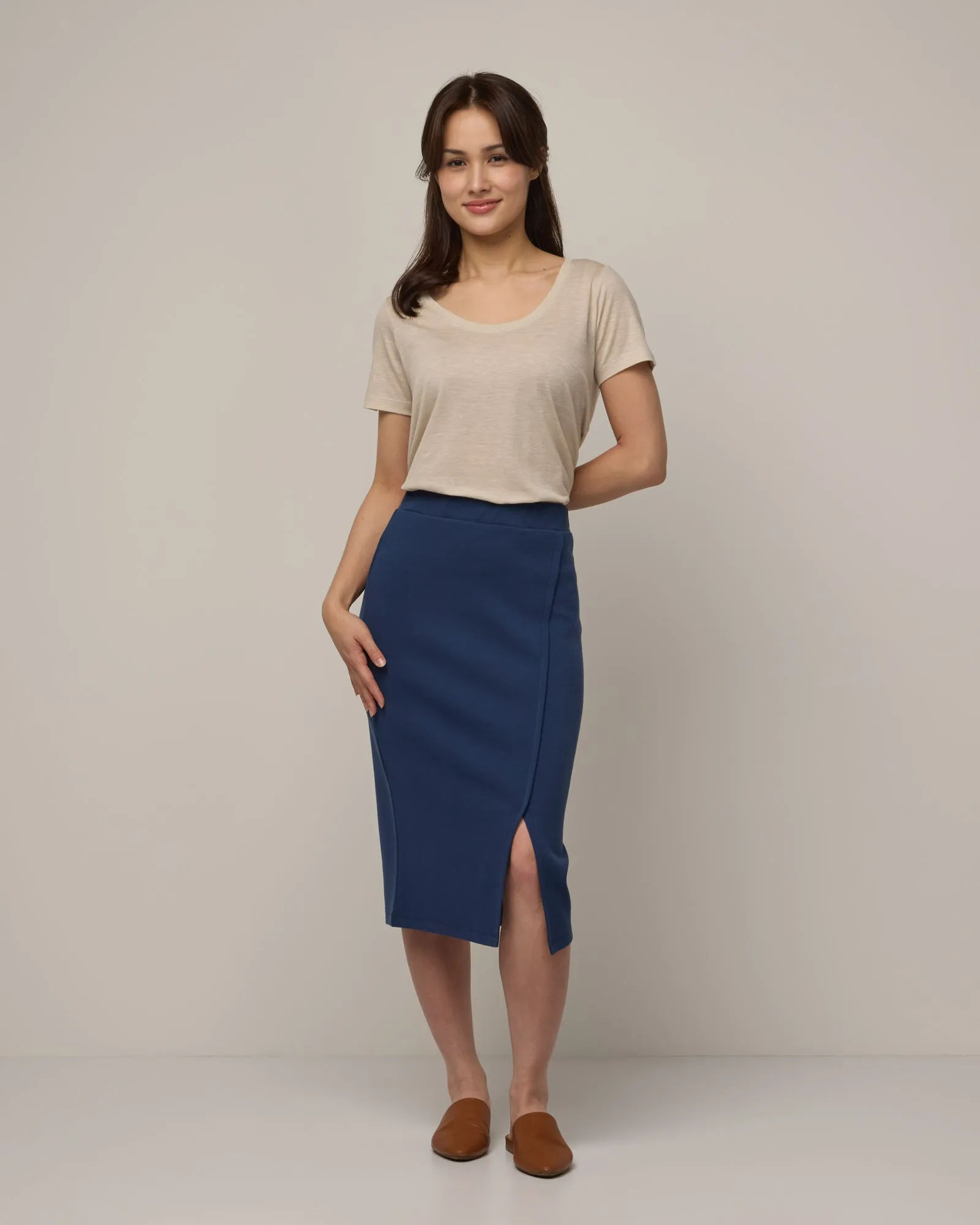 Rita Ponte Pencil Skirt