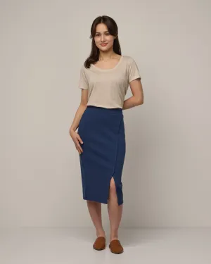 Rita Ponte Pencil Skirt