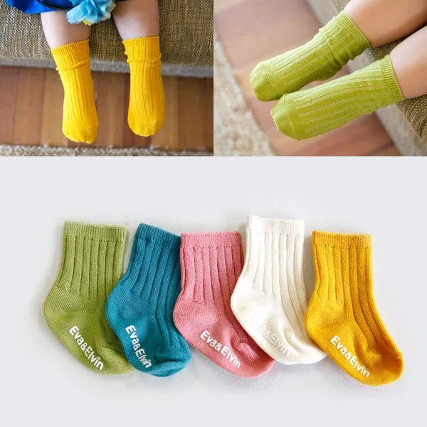 RunRun Green Ribbed Socks