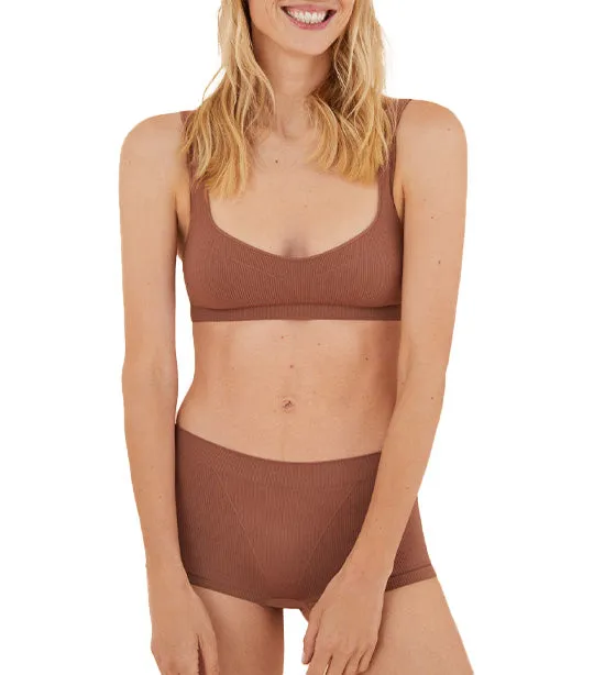 Seamless Culottes Brown