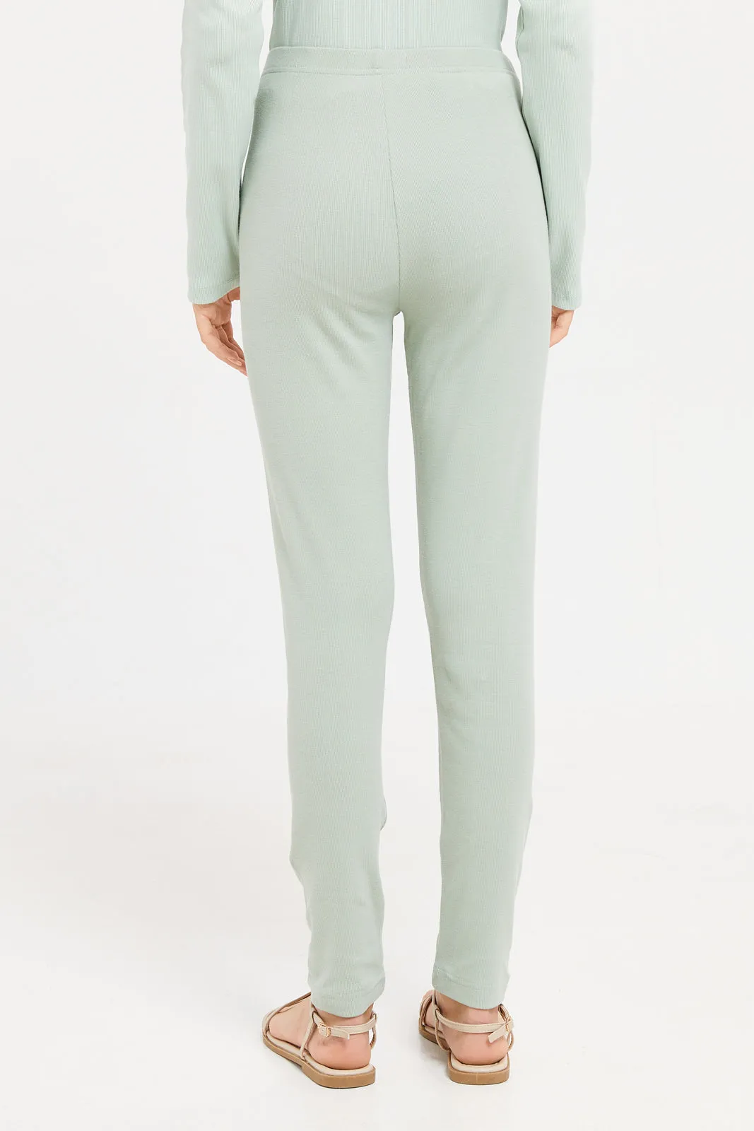 Senior Girls Mint Leggings