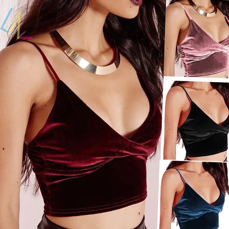 Sexy Top Summer Crop Tube Top Women Camis Shirt Tank Fitness