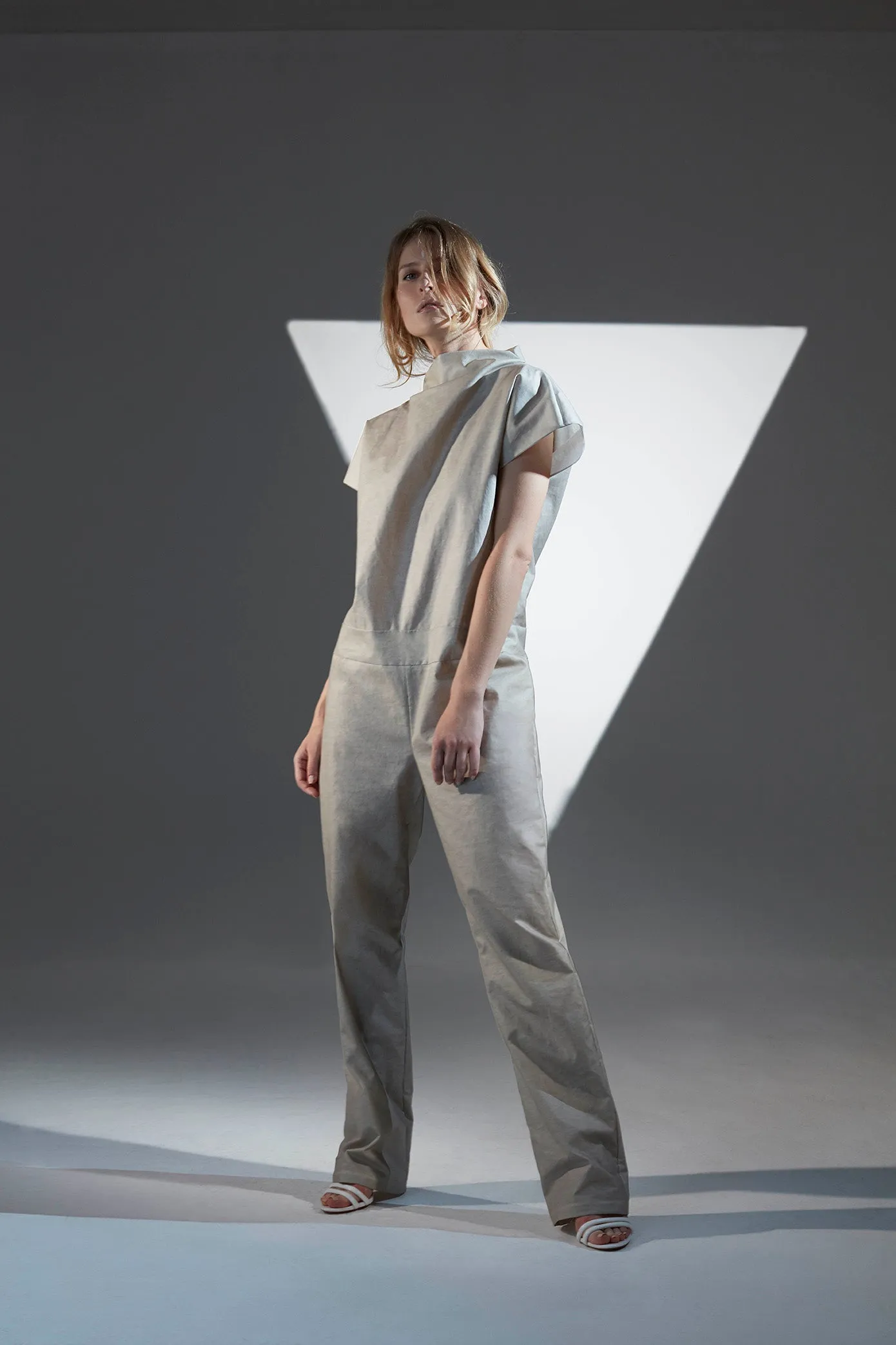 Shakti Kush Jumpsuit | Grey Ash Beige