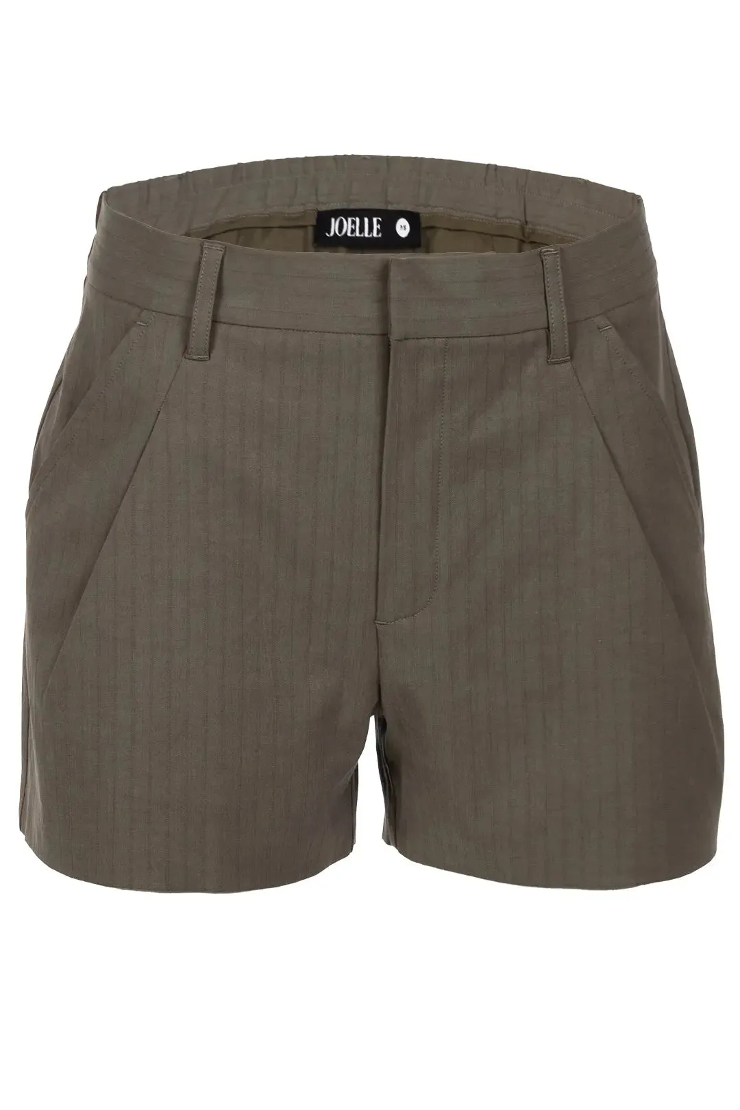 Short tailleur vert kaki | Brooklyn