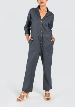 Simahla Jumpsuit | Steel Blue