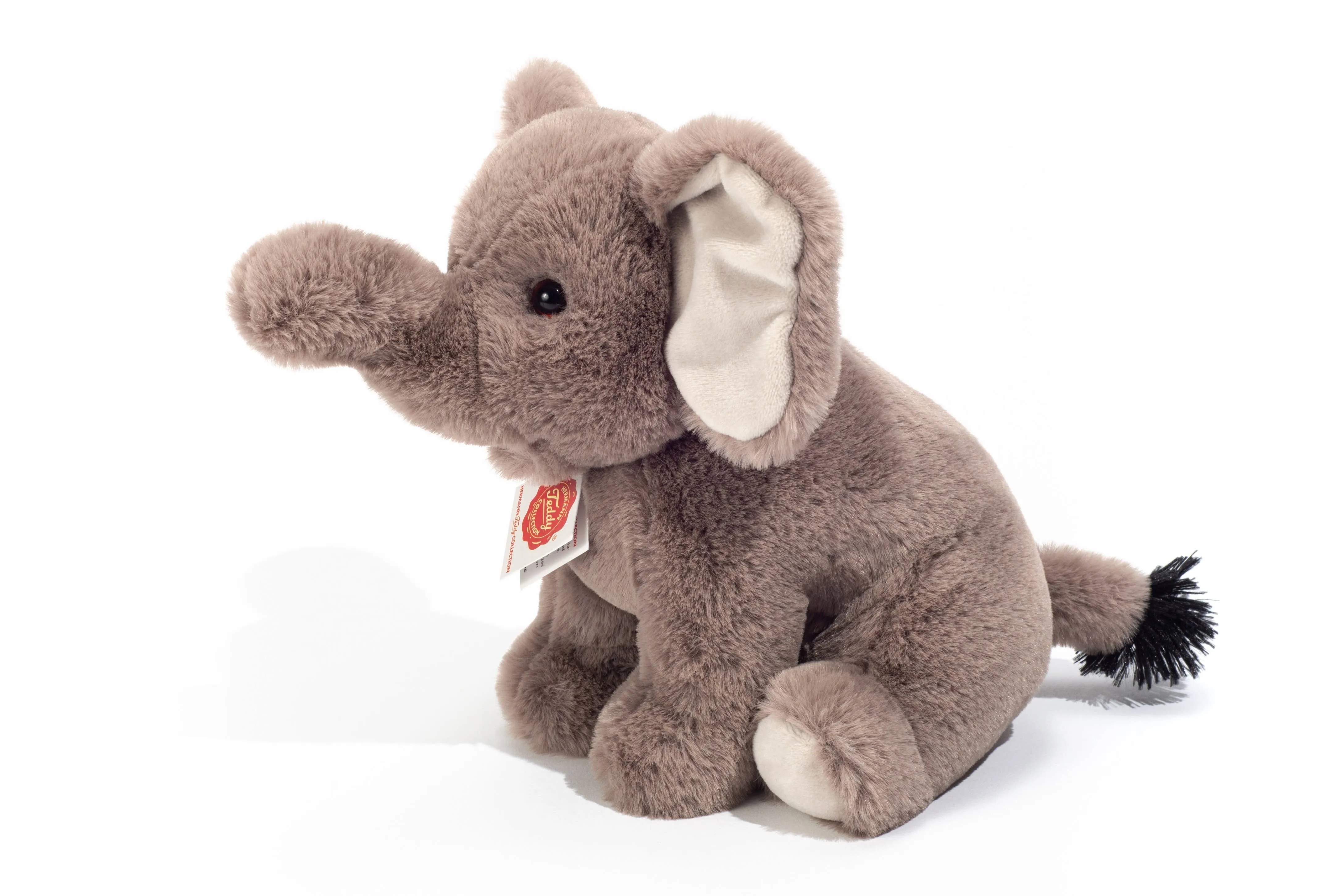 Soft Small Floppy Sitting Elephant 25 cm by Teddy Hermann