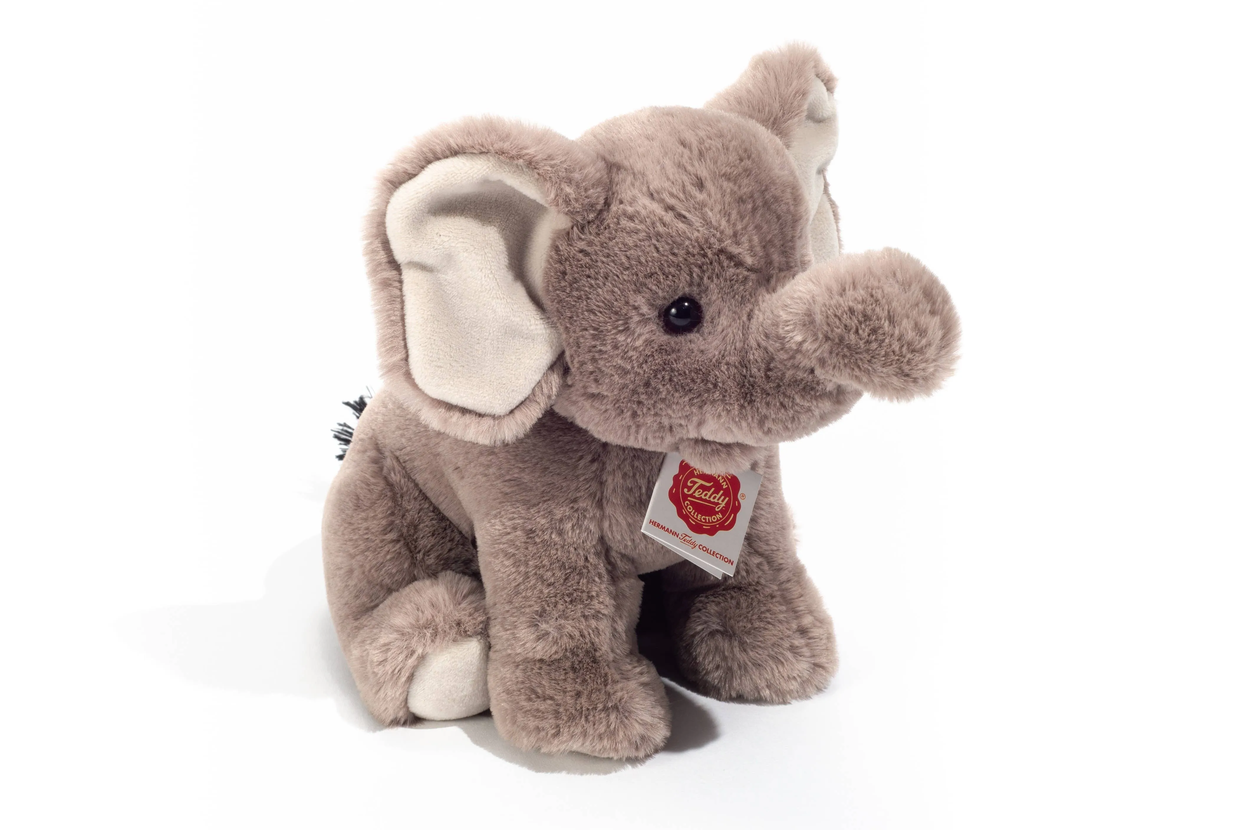 Soft Small Floppy Sitting Elephant 25 cm by Teddy Hermann