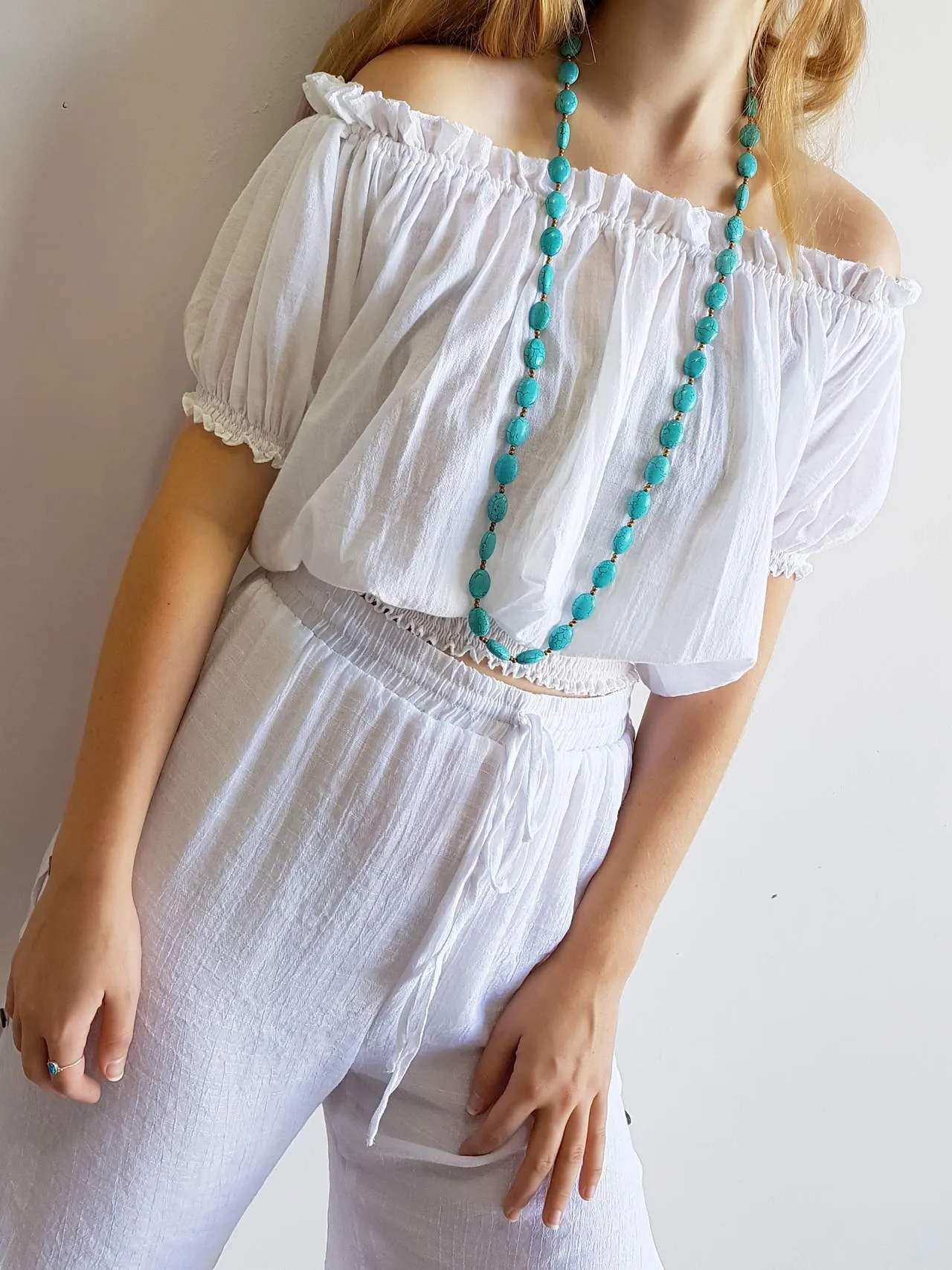 Spanish Peasant Blouse Top