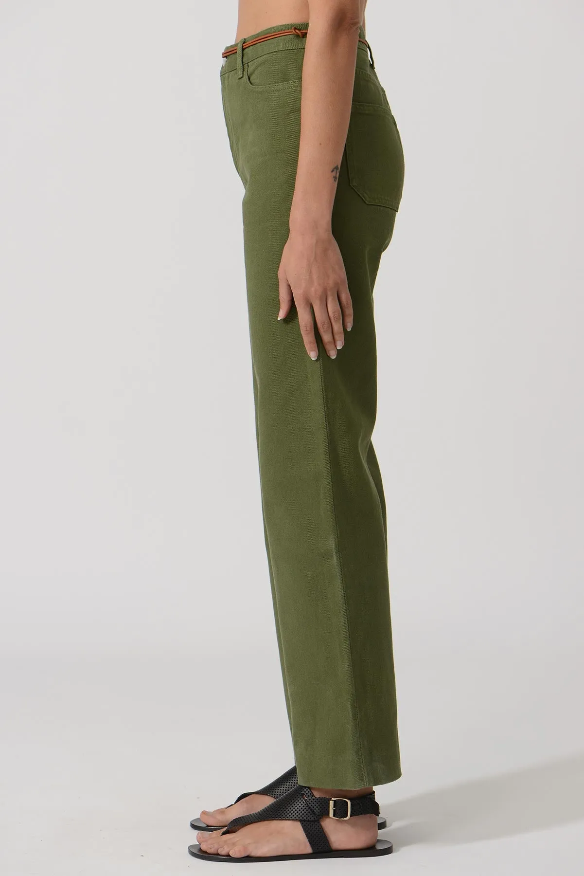 SS24 EARLYMADE Patricia Pants — SAGE LEAF