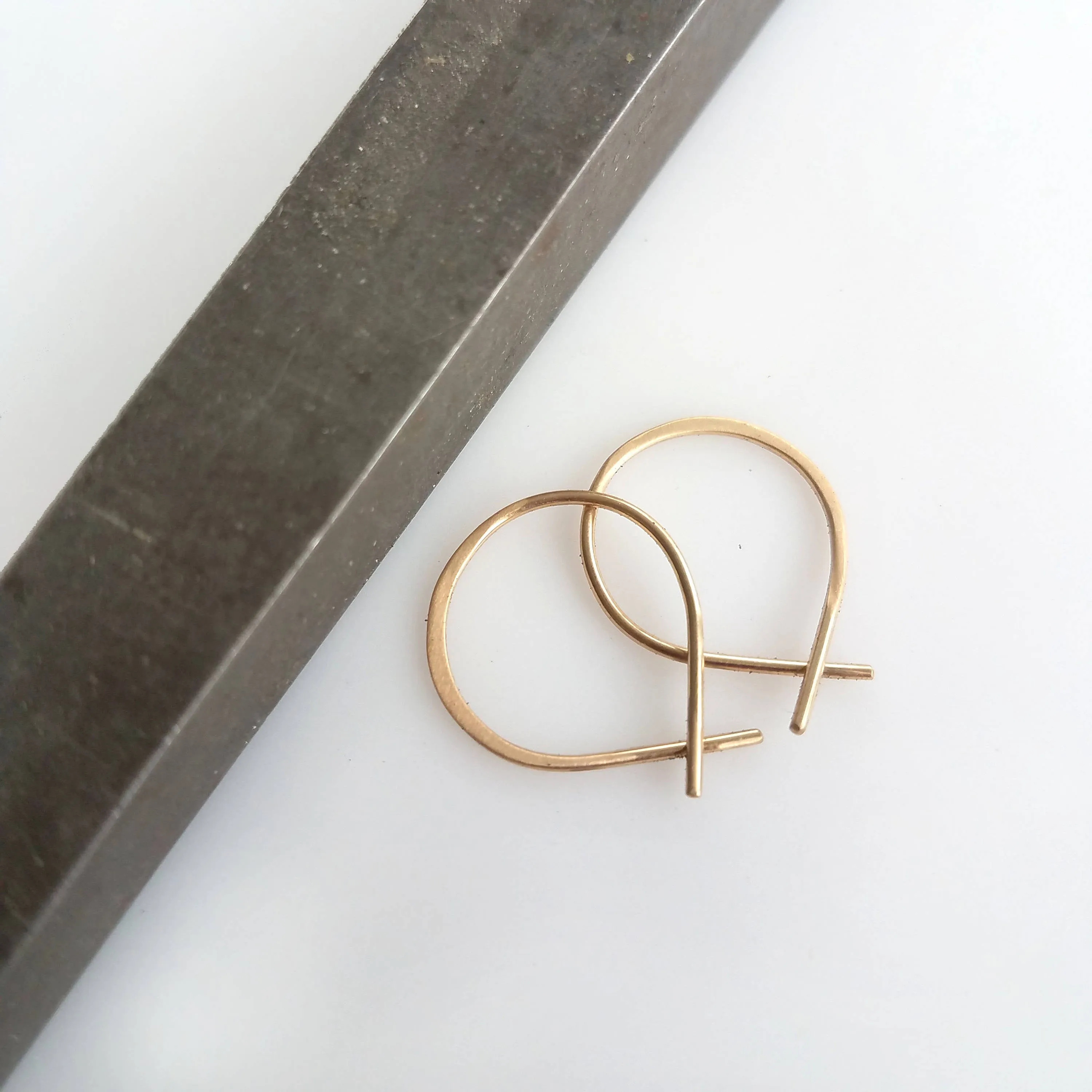 Super Tiny Perfect Hoops in 14K Gold Fill