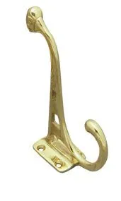 Superior Brass Hat & Coat Hook PB 110mm (Proj. 110mm)