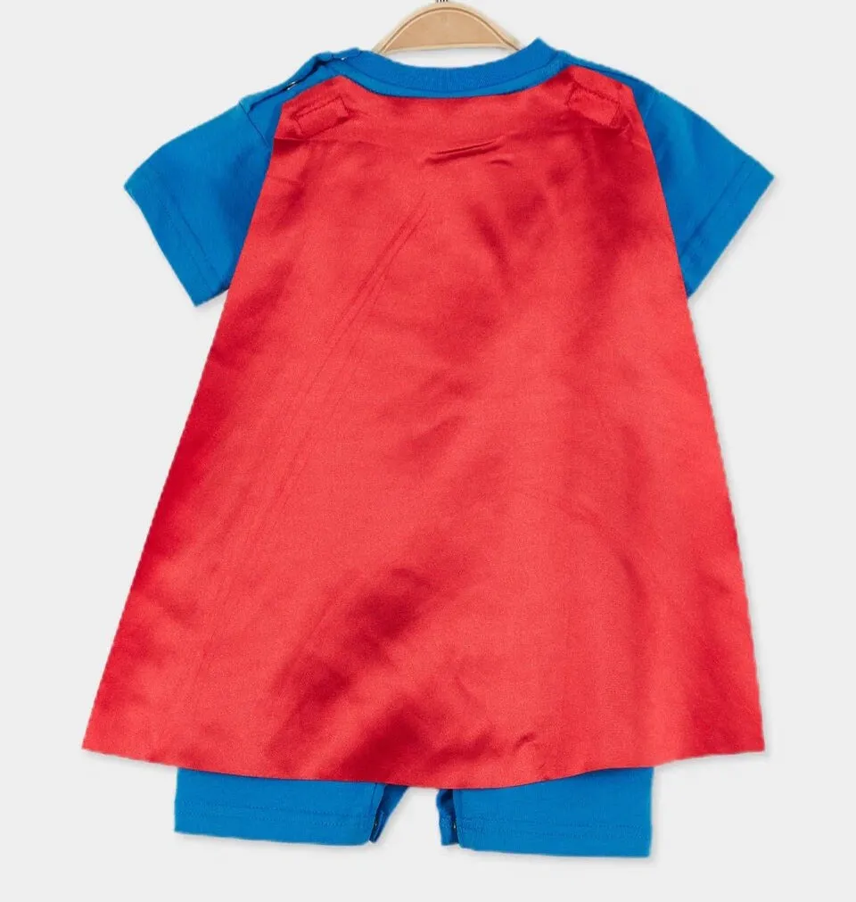 Superman Cape Romper