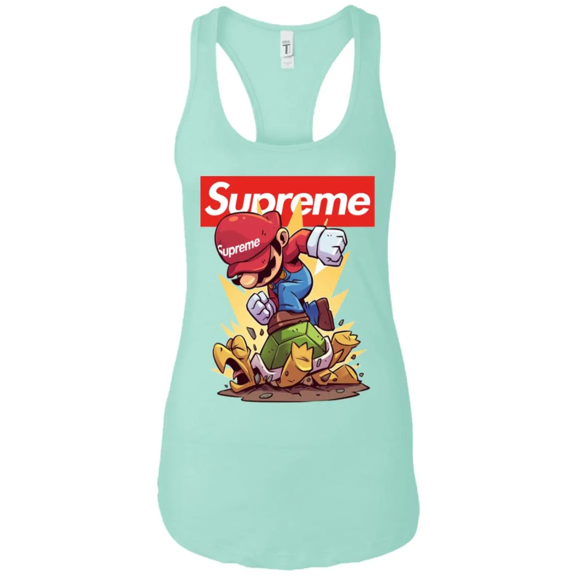 Supreme Mario Gaming T-shirt Women Tank Top