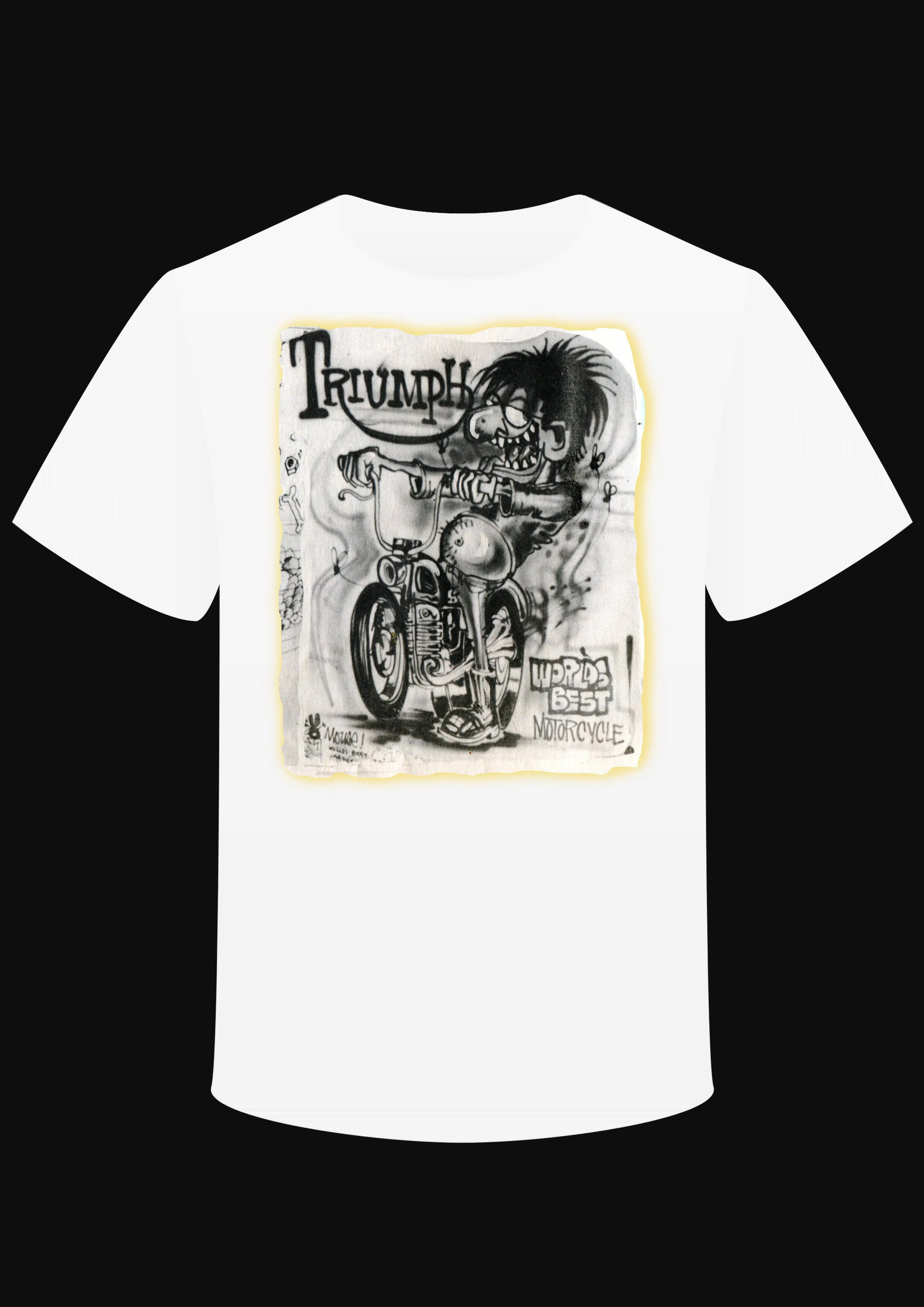 T-Shirt " AIrbrush Triumph monster"