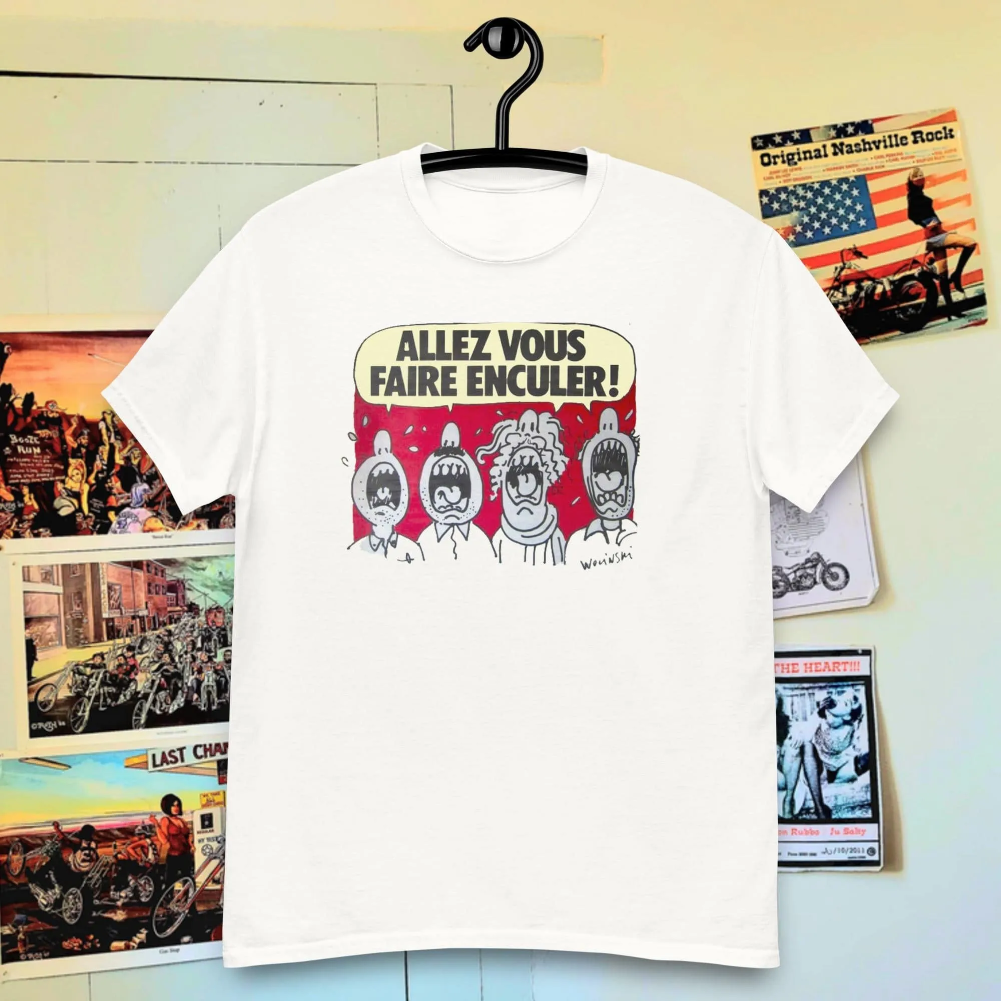 T-Shirt " Allez tous vous ...!"