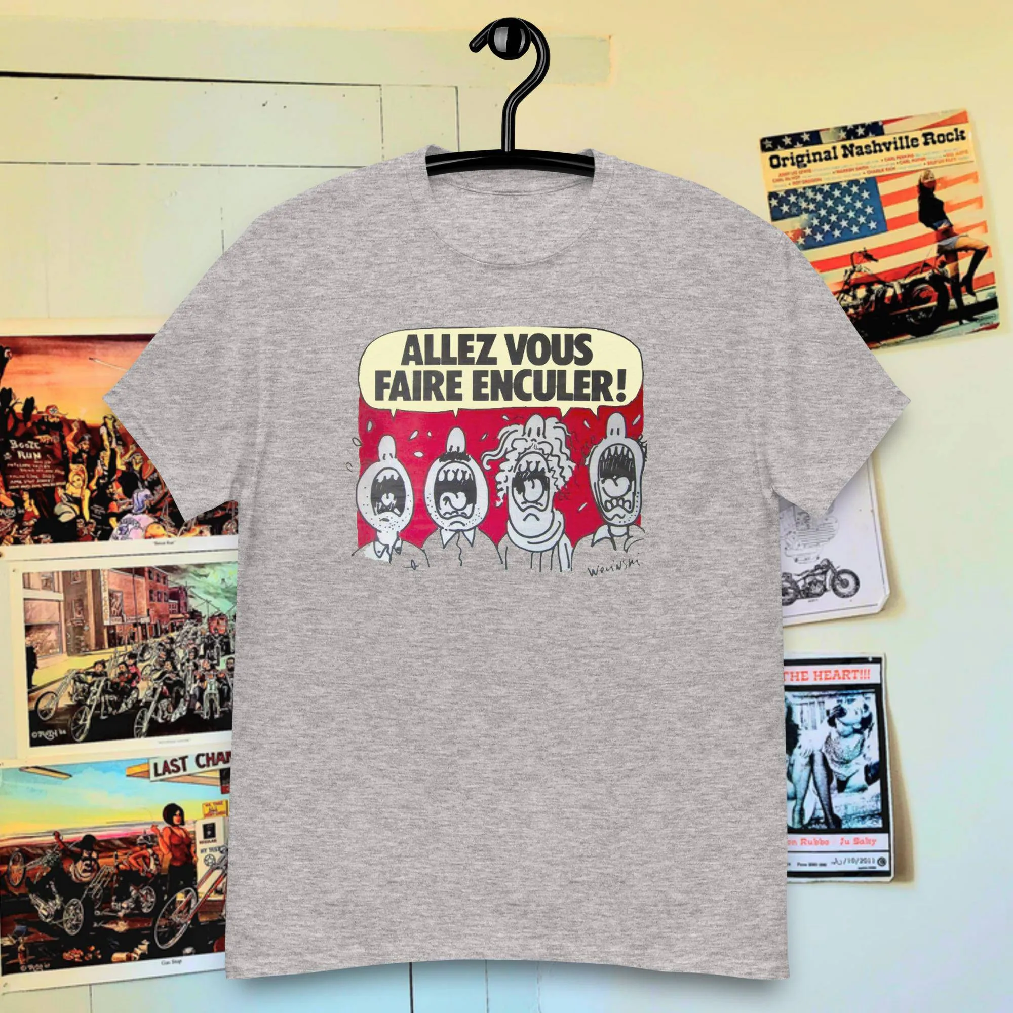 T-Shirt " Allez tous vous ...!"