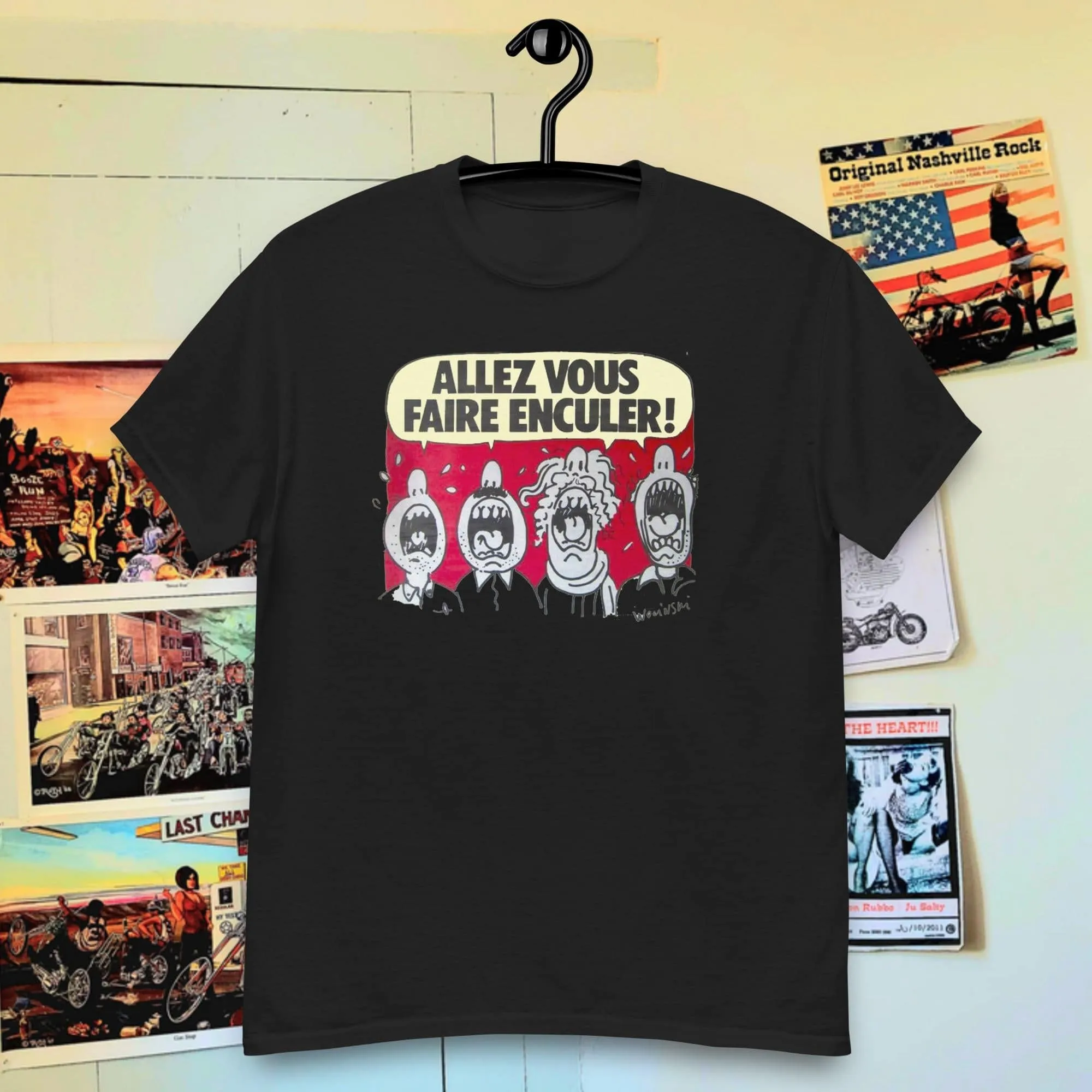 T-Shirt " Allez tous vous ...!"